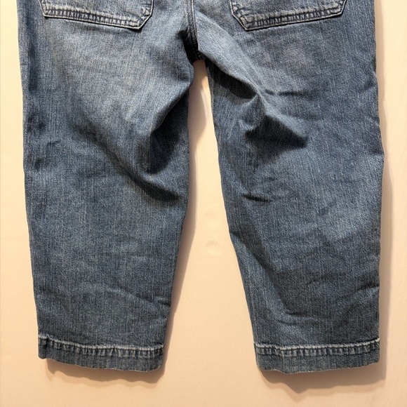 Talbots women’s linen crop straight leg jean size 6p - Picture 10 of 14